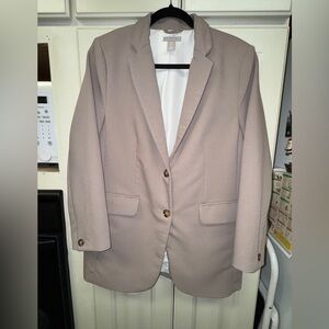 H&M Tan and Black Blazer